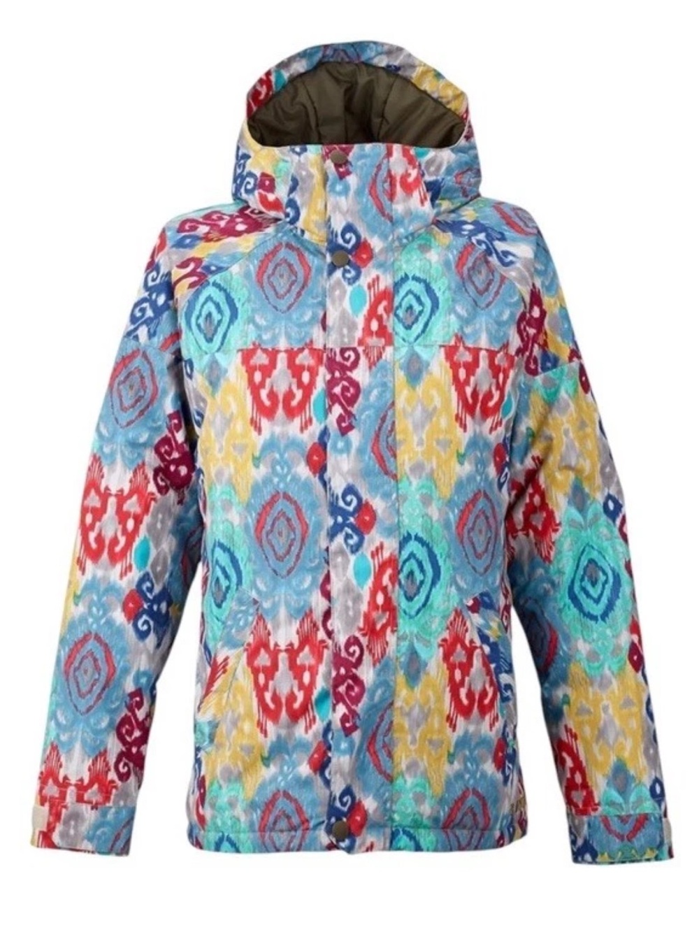 Burton Radiant Jacket Women's Size Small S Kasbah Ikat Colorful Ski Snowboard